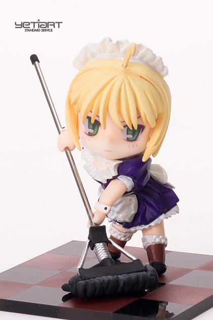 saber maid figure